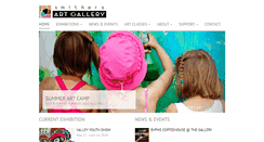 Desktop Screenshot of gallery.smithersart.org